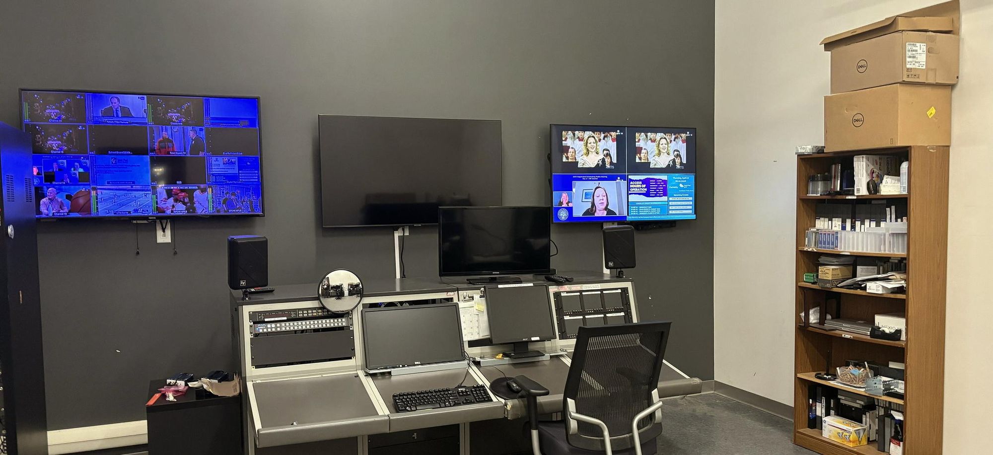 A modern industrial operations room